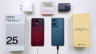 Oppo F25 Pro 5G vs Motorola Edge 50 Fusion Charging Test [upl. by Truda]