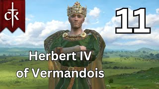 Herbert IV of Vermandois  Crusader Kings 3  Part 11 [upl. by Mcgurn]