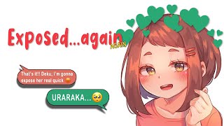 BnhaMha text😂Uraraka exposes Mina😂 quotOnlyFansquot😳 [upl. by Krischer756]