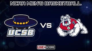 Fresno State vs UCSB  NCAA Mens Basketball Live Scoreboard [upl. by Lusar]