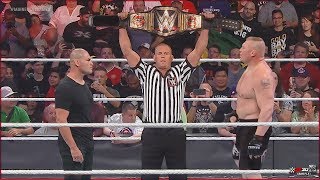 Cain Velasquez vs Brock Lesnar  WWE World Championship Match WWE RAW  FULL MATCH [upl. by Julius]