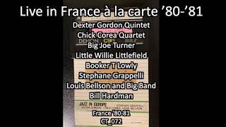 Jazz in Europe Live in France à la carte ’80’81 Chick Corea Hairy Canary [upl. by Karena]