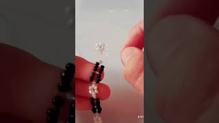 Beads braceletTutorial on my channel diy jewelry ytshort trending handmade jewellery [upl. by Koziara355]