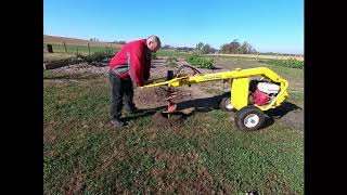 Target Rental Durango  Groundhog HD99 Post Hole Auger [upl. by Aical22]