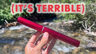 Truly the Worst Rod I’ve Fished With Tenkara Fly Fishing [upl. by Nabru]