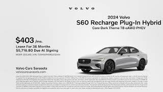 Volvo S60 Recharge PlugIn Hybrid 10232024 4469853 [upl. by Uahc307]