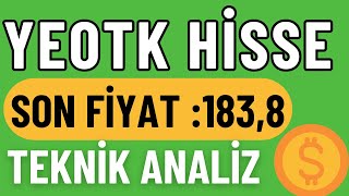 YEOTK HİSSE TEKNİK VE TAKAS ANALİZİ [upl. by Adnohsor]