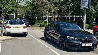 Racing A 500HP M140i In A 400HP M235i [upl. by Attennaej]