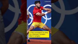 DJOKOVIC SETS UP OLYMPIC FINAL WITH ALCARAZ alcaraz djokovic olympics parisolympics2024 tennis [upl. by Hoo]