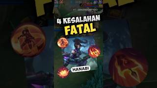 4 Kesalahan Fatal User Hanabi ernandobpygo [upl. by Lucienne]