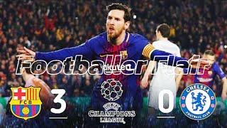 Summary of the Barcelona and Chelsea match 30 Messi makes history Raouf Khalif’s madness [upl. by Ediva]