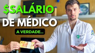 Quanto REALMENTE ganha um Médico [upl. by Ahsap]