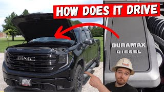 Chevy 1500 30L Duramax Diesel Engine LZ0 HEAVY DIESEL Mechanic Review  How Does It Drives [upl. by Anined]