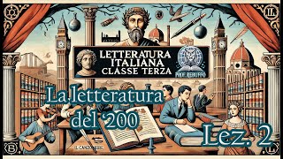 La letteratura italiana del ‘200 – Letteratura italiana – Classe terza  Seconda lezione [upl. by Nanreit]