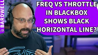 Freq vs Throttle Shows Black Lines in Blackbox Explorer What Does That Mean  FPV Questions [upl. by Latsyrhk]