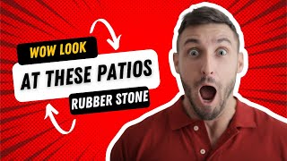 Short video of our Rubber Stone Patios [upl. by Notgnilra]