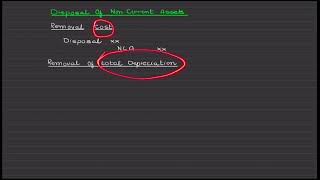 Depreciation Part 4  Disposal of NCA  O Level  IGCSE Accounting [upl. by Rosenblum]