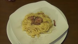 Receta Espagueti a la Carbonara Chef Stefano Barbato [upl. by Hawkins]