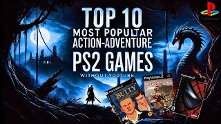 TOP 10 Best PS2 Action Adventure Games of All Time [upl. by Drawde]