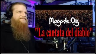 MAGO DE OZ  La cantata del diablo Live REACTION [upl. by Sigismundo]