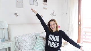 ROOM TOUR E LAVORI IN CASA  Vlog venerdì 8 Aprile 2016 [upl. by Aenahs]