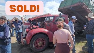 I Bought the FIRST Two Vehicles at this Collector Car Auction amp the LAST 3 Tractors  Trucks SOLD [upl. by Brunhilde]