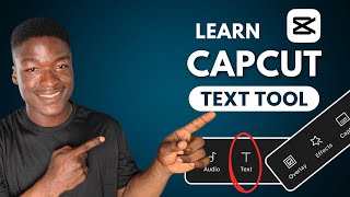 How to use Text Tool in CapCut [upl. by Anneg]