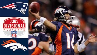 Patriots vs Broncos 2005 AFC Divisional [upl. by Asiret]