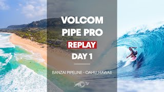 Volcom Pipe Pro 2020 Day 1  FULL REPLAY  Red Bull Surfing [upl. by Park]