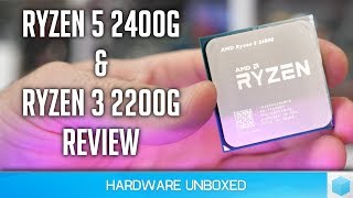 Ryzen 5 2400G amp Ryzen 3 2200G Review More Benchmarks Than You Can Handle [upl. by Penelope]