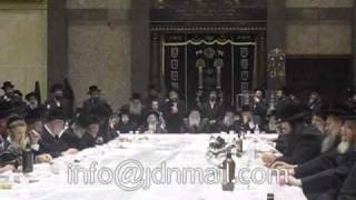 Tu Bishvat 5771 with Bobover Rebbe [upl. by Ahsrats]