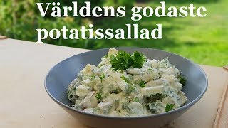 Världens godaste potatissallad med äpple och kapris [upl. by Esinwahs]