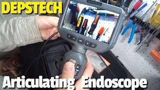 DEPSTECH Articulating Borescope [upl. by Nangatrad]