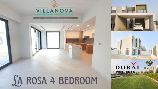 Villanova La Rosa  4 Bedroom Villa  Dubai property  Classic Paramount Real Estate [upl. by Stander795]