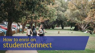 How to enrol on studentConnect [upl. by Adne]