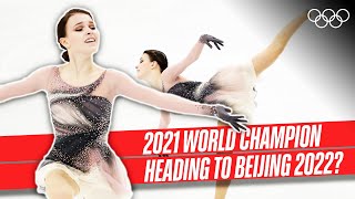 2021 World Champion Anna Shcherbakova Is Ready for Beijing 2022 ⛸ [upl. by Nnaegroeg]