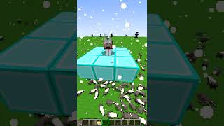 Minecraft Super Dog vs Badger Army 💀 shorts minecraft [upl. by Gilmour]