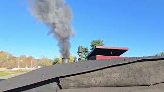 Rizzoli Locomotive Works 5 Chime Whistle On Hocking Valley Scenic Railway 3 [upl. by Broderick]