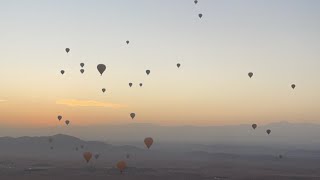 Hot air balloon ride in marrakech Morocco travel 🇲🇦 [upl. by Jessie854]