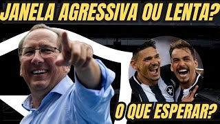 JANELA DO BOTAFOGO ESTÁ AGRESSIVA OU LENTA  O QUE ESPERAR DE TIQUINHO E EDUARDO NESTA TEMPORADA [upl. by Twedy]