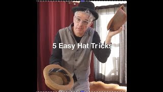 Learn 5 Easy Hat Tricks [upl. by Montgomery]