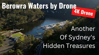 Berowra Waters by Drone  One of Sydneys Hidden Treasures  4K [upl. by Anitnamaid429]