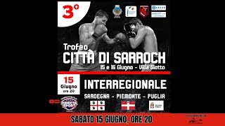 Boxe  3Â° Trofeo CittÃ di Sarroch Sarroch 15062024 [upl. by Ellekram957]