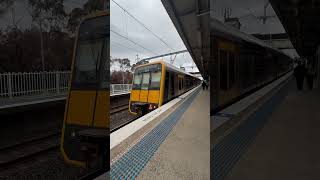 Tangara sets T47 and T39 arriving at Engadine [upl. by Irehj]