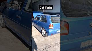 GOL BOLA TURBO FREIO A DISCO NA TRASEIRA RODAS GTI BANCOS RECARO NA DIAS RACING shorts [upl. by Ellivro]