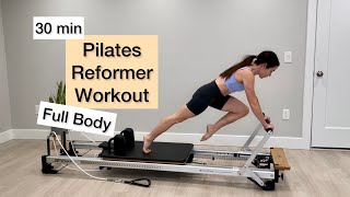 Pilates Reformer Workout  30 min  Full Body [upl. by Randie]