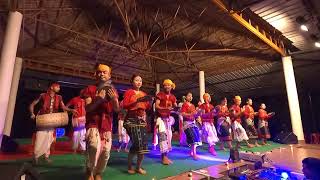 Dimasa Plate Dance  Assam [upl. by Leuqim]