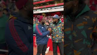 shorts Patoranking is Arsenals No 1 fan [upl. by Gates]