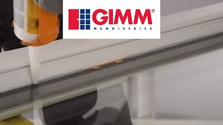 Changement dun vitrage sur fenêtre PVC  GIMM Menuiseries [upl. by Okime741]