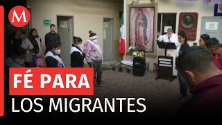 Realizan ceremonia del lavatorio de pies en Casa del Migrante en Tijuana [upl. by Ibocaj946]